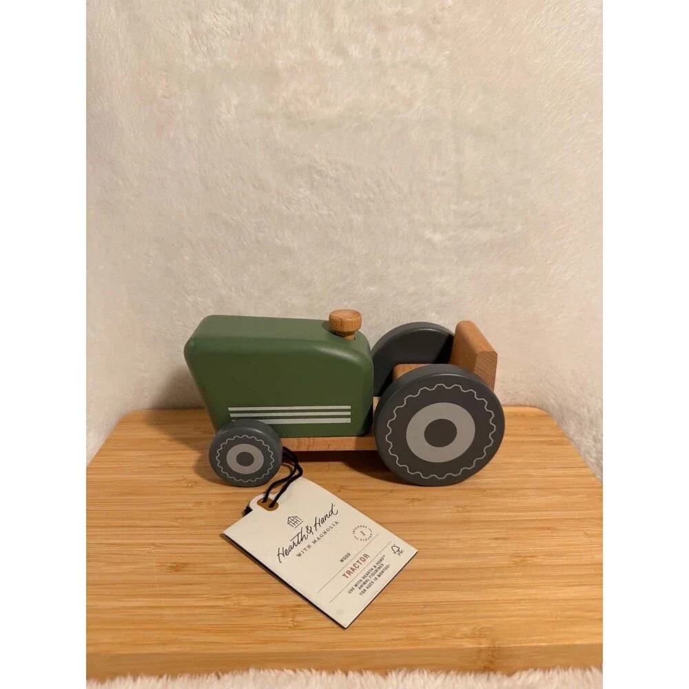 Hearth & Hand Magnolia Toy Farm Tractor New Kids Pretend Play Farm Toy